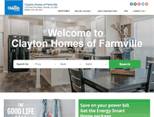 Tablet Screenshot of claytonfarmville.com